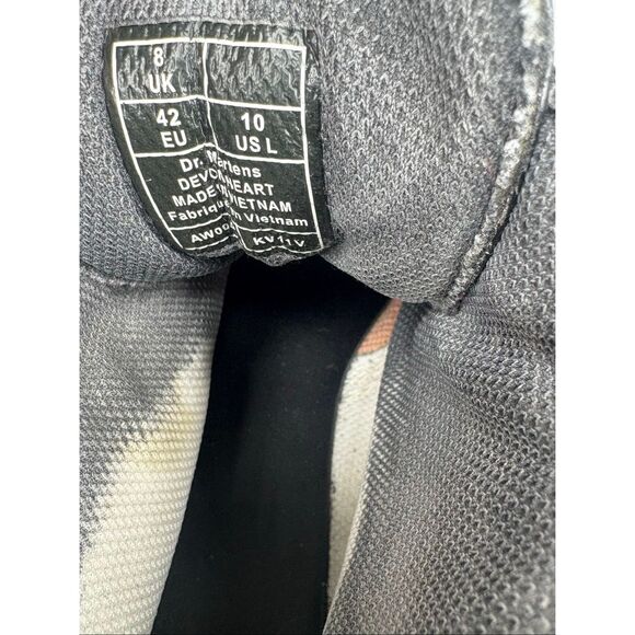 Dr Martens Doc Martens Devon Heart Platform Boots Ankle Black Leather Women 10 - Picture 9 of 10